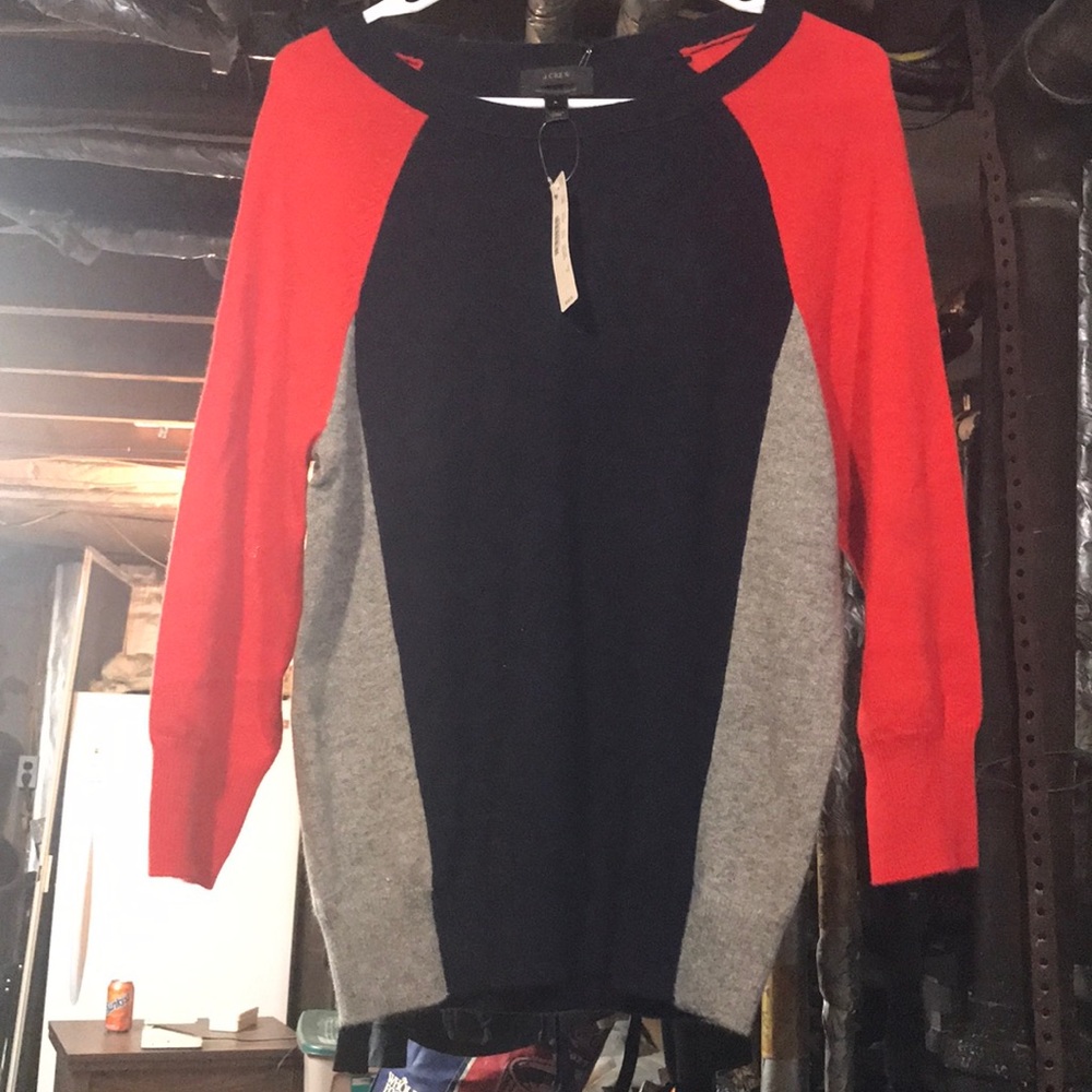 Jcrew j.crew 100% Italian cashmere NWT sweater